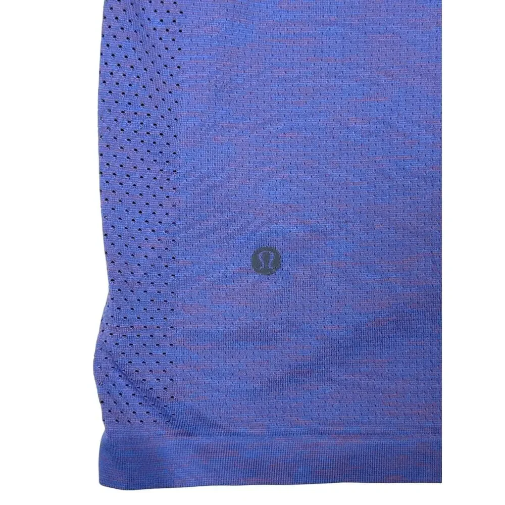 Lululemon Swiftly Tech Long Sleeve 2.0 Purple Pink Womens Medium Mens Small